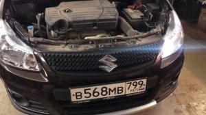 Suzuki sx4 с модернизацией головного и дополнительного освещения