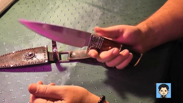 Ножны ручной работы из кожи смотреть онлайн