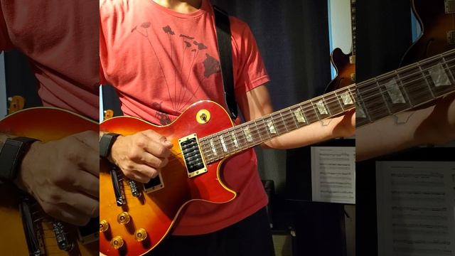 1982 GIBSON LES PAUL STANDARDWITH 1980 T TOP PICKUPS смотреть онлайн