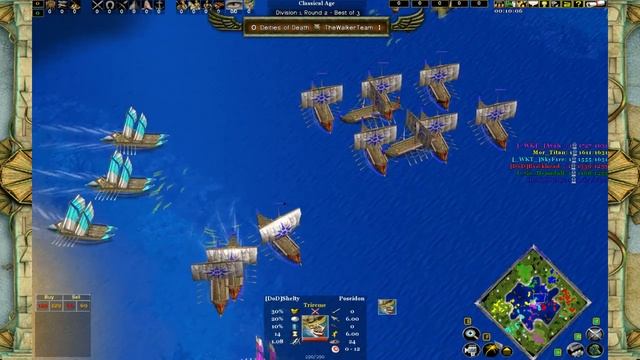 AoMT Hybrid CC, R2 - DoD vs. WKT, Game 2 - Age of Mythology: The Titans Hybrid Clan Cup смотреть онлайн