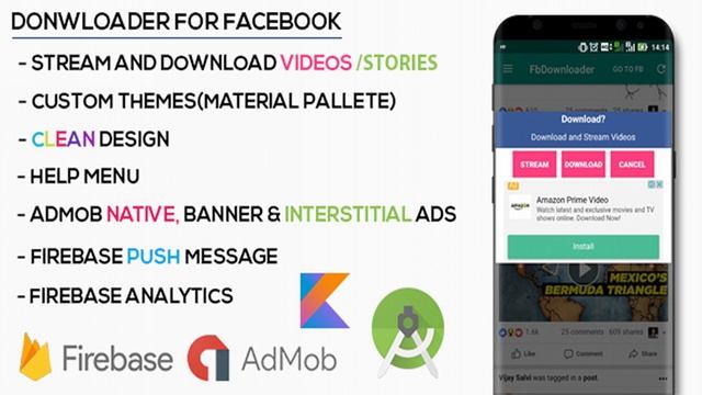 Facebook Story and Video Downloader(Kotlin + Admob + GDPR) | Codecanyon Scripts and Snippets смотреть онлайн