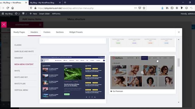 How to create mega menu with elementor for FREE смотреть онлайн