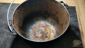 Как обжечь чугунный казан перед первым приготовлением