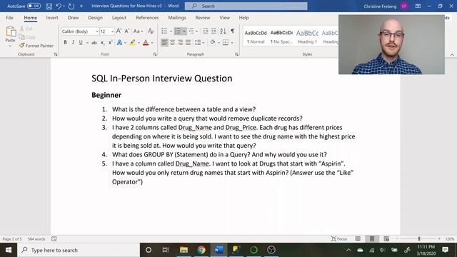 SQL Interview Questions and Answers for Beginners | Data Analyst Interview Questions смотреть онлайн