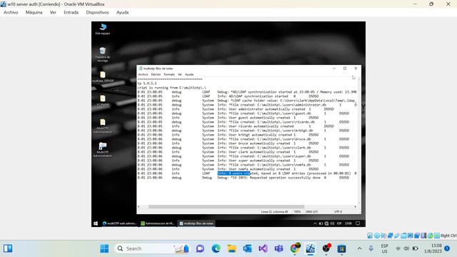 Autenticación Multifactor (MFA) en usuarios de Active Directory con MultiOTP Open Source смотреть онлайн