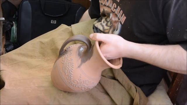 Как изготовить глиняный кувшин. How to make crock смотреть онлайн