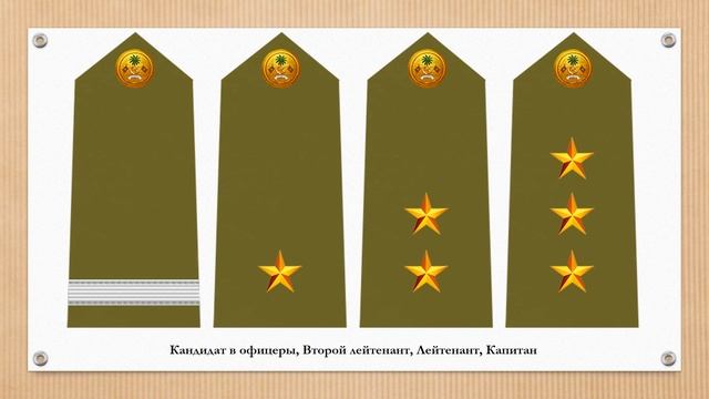 Знаки различия армии Республики Мальдивы смотреть онлайн