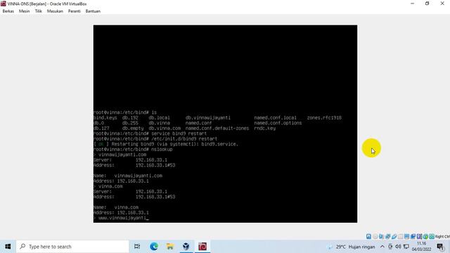 Konfigurasi DNS Server 2 Domain (IP Address Sama) смотреть онлайн
