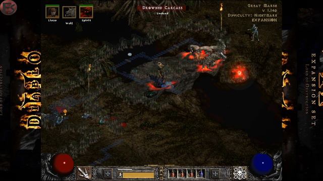 diablo 2 lord of destruction |EP 13| Summon Druid ACT 3 Nightmare Part 1 смотреть онлайн