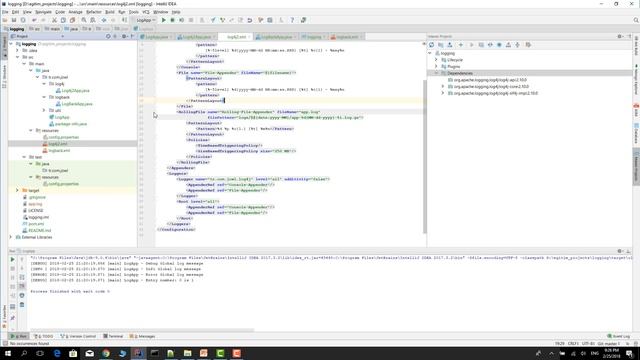 Java SLF4J & log4j-2 & logback смотреть онлайн