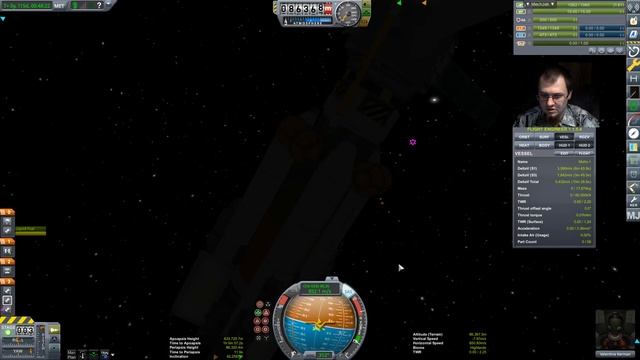 Kerbal Space Program | Moho and back: building a simple spaceship and travel смотреть онлайн