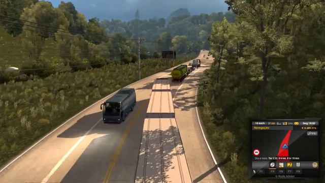 Tritrem - Mod de reboque TRAILER MOD Euro Truck Simulator ETS 2 1.28 - Mapa RBR Teresópolis смотреть онлайн