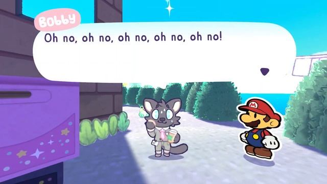 Here Comes Paper Mario! (Here Comes Niko Mod) смотреть онлайн