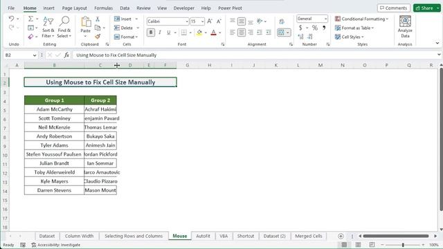 How to Make All Cells the Same Size in Excel смотреть онлайн