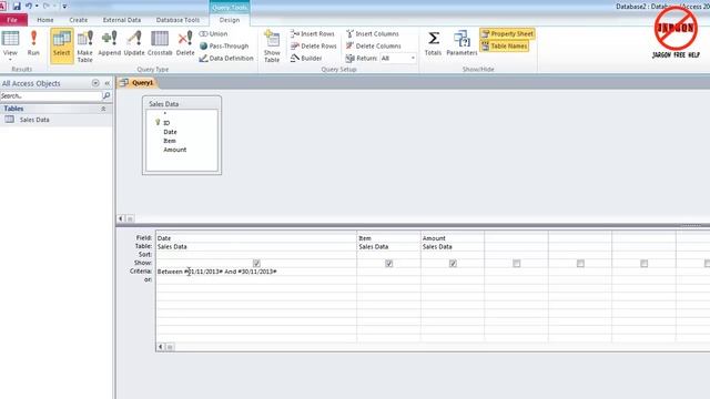 Microsoft Access How to Use Make Table Query смотреть онлайн