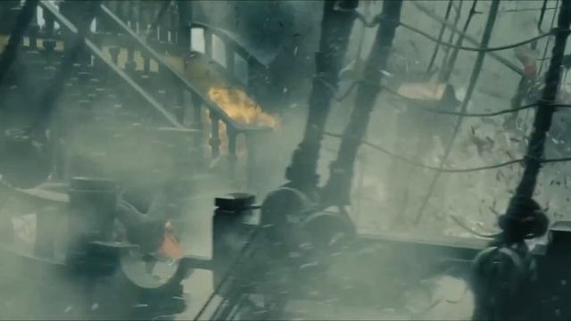 Pirates Of The Caribbean - Sinking Of HMS Endeavour & Cutler Beckett's Death