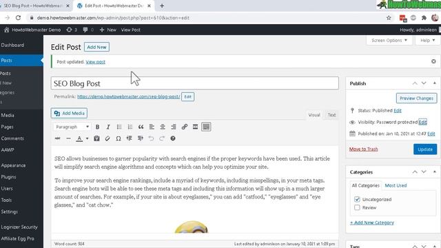 How To Password Protect Your Wordpress Posts - No Plugins Required смотреть онлайн