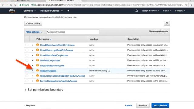 Granting Read-Only Access Manually смотреть онлайн