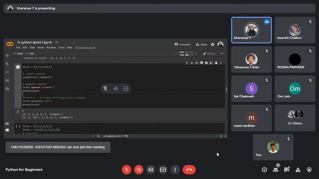 Python Sprint 01 | Python for Beginners смотреть онлайн