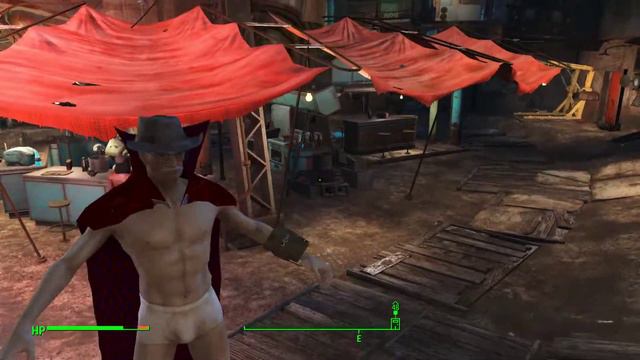 알몸의 닥터 스트레인지: 폴아웃4 모드 | 공중부양 망토 모드(Fallout 4 Cloak of Levitation mod) смотреть онлайн