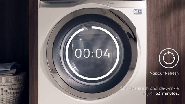Vapour Refresh | Electrolux 10kg Front Load Washing Machine смотреть онлайн