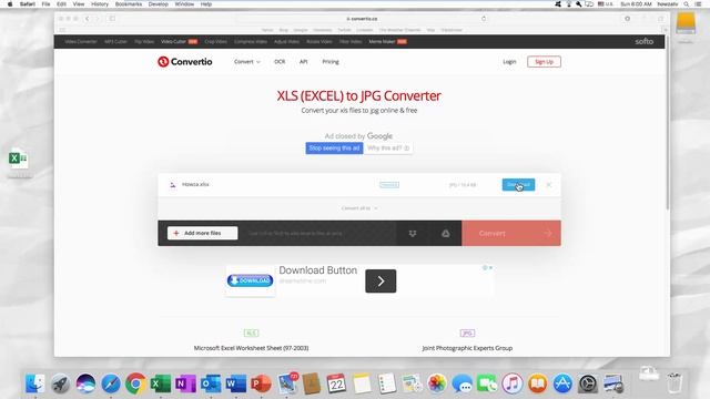 How to Convert Excel File to JPEG for Mac | Microsoft Office for macOS смотреть онлайн