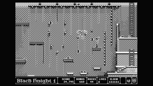 Let's play Dark Castle (1986) part 1 on a real Mac Classic смотреть онлайн