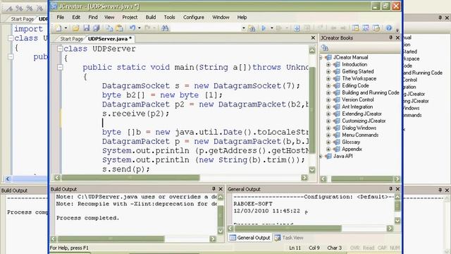 03 - Java Networking (TCP protocol & using JFileChooser) смотреть онлайн