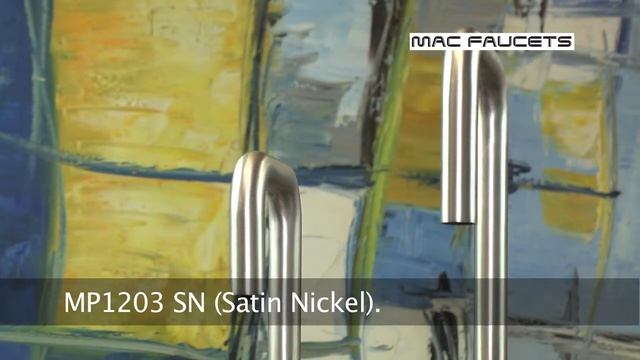 MAC Faucets, LLC. Video 67. MP1203 SN (Satin Nickel). смотреть онлайн