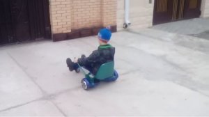 Управляемое сидение для гироскутера