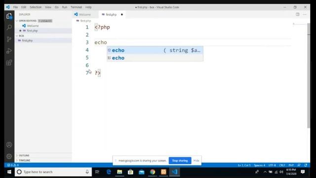 PHP Starting with "Hello World" Program By Smart Skills смотреть онлайн