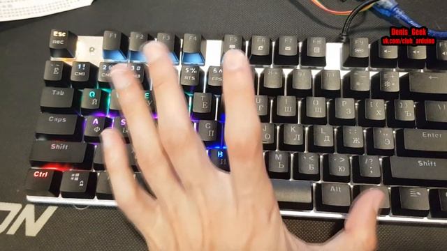 Обзор механической клавиатуры Metoo Zero X08  дешевый вариант механики с Aliexpress