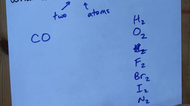 What are "diatomic" molecules? смотреть онлайн