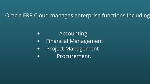 Oracle Enterprise Resource Planning Cloud ||What is Oracle Cloud ERP смотреть онлайн