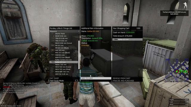 Arma 3 Altis life - Becoming a rebel - How to buy illegal weapons смотреть онлайн