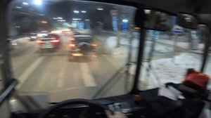 Зиушка ! И предновогодняя ЖО** | Троллейбус ЗиУ - 682Г, Чебоксары.