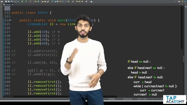 Remove Last Element In Linked List | FREE DSA Course in JAVA | Lecture 98 смотреть онлайн