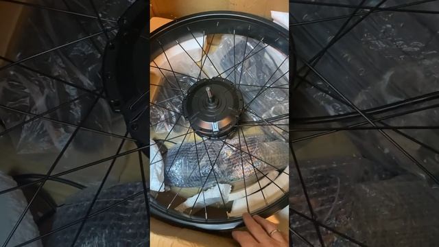 Комплект электрификации для фэтбайка: мотор колесо 1000Вт и аккумулятор 48V22Ah #электрофэтбайк смотреть онлайн