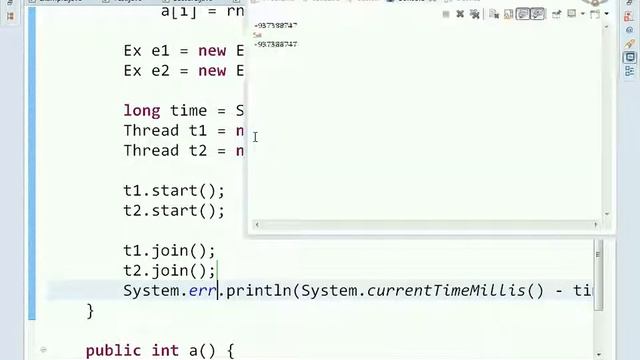 Занятие 12. Многопоточное программирование в Java 1 смотреть онлайн