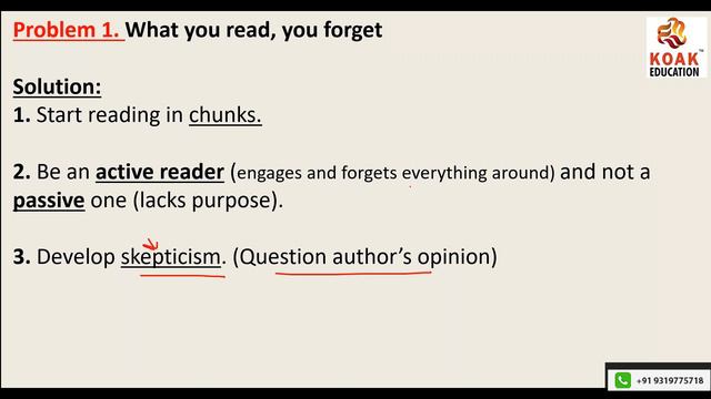 "How To Read Better And Faster": Conviction!! By KOAK Eduction смотреть онлайн