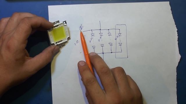 Ремонт светодиодного (LED) прожектора. смотреть онлайн
