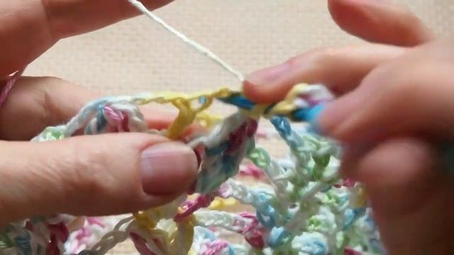 Авоська крючком. Crochet bag tutorial.Как связать авоську.Пошаговое вязание авоськи+СХЕМА Урок 213 смотреть онлайн