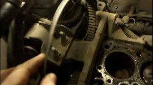 Kia Rio.Обрыв ременя ГРМ. Результат. Часть 1