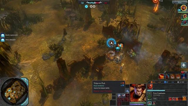 Dawn of War 2 BETA - Space Marine Hero Overview PART 1 смотреть онлайн