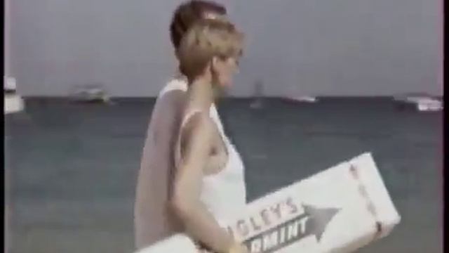 Старая реклама Wrigley's Spearmint