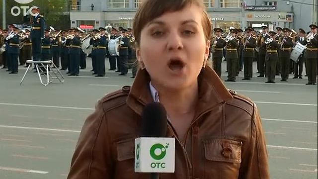 Центр города перекрыли, чтобы провести генеральную репетицию Парада Победы смотреть онлайн