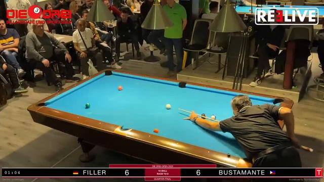 3racks run out by Francisco Django Bustamante vs Joshua Filler Die Drei OPEN 2022 смотреть онлайн