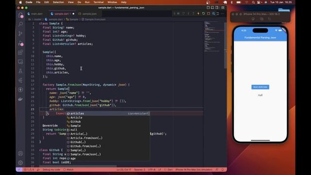 Fundamental Rest Api Flutter - Memulai parsing JSON di Flutter: Dasar Part 3 #flutter #restapi #jso смотреть онлайн