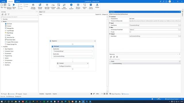 How to use Linked Assets in UiPath - Tutorial смотреть онлайн