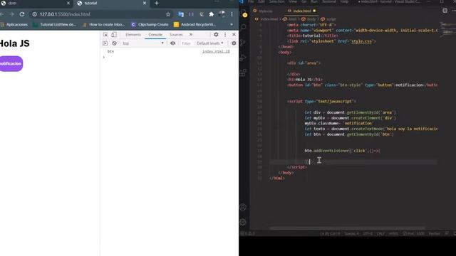 Appendchild JavaScript DOM смотреть онлайн